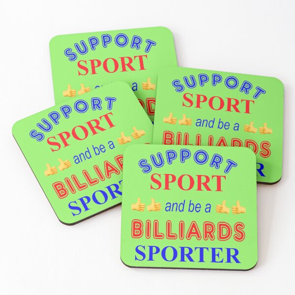 Item preview, Support Sport and be a Billiards Sporter designed and sold by captainpeter.