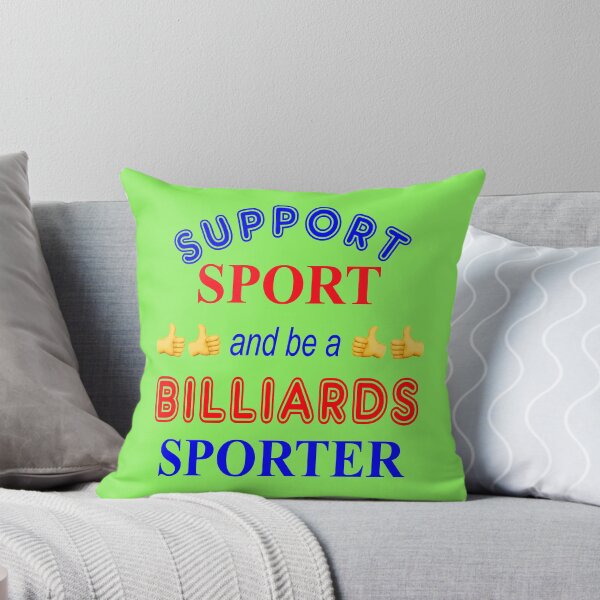 Item preview, Support Sport and be a Billiards Sporter designed and sold by captainpeter.