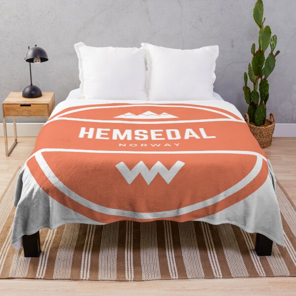 Item preview, Hemsedal Norway Mountain Hiking Snowboard Ski Resort Vintage Logo designed and sold by Vintage-TM.