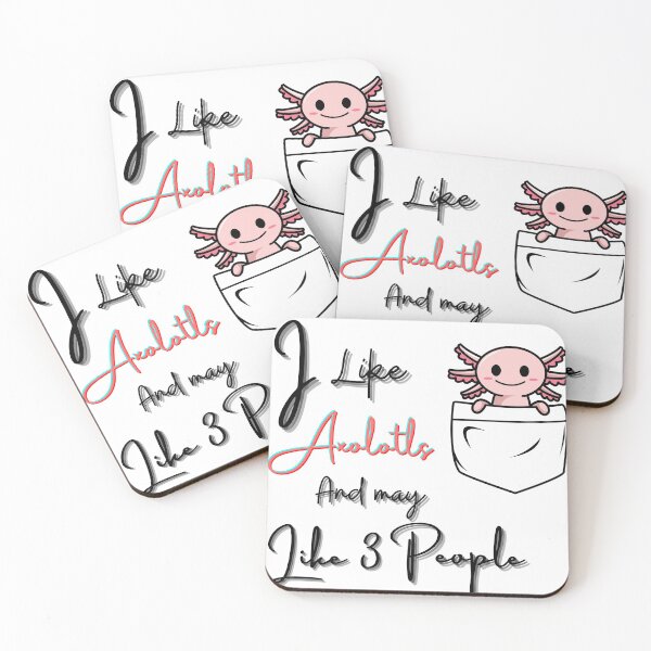 Item preview, I Like Axolotls And Maybe Like 3 People Baby Axolotl designed and sold by NAESTOO.