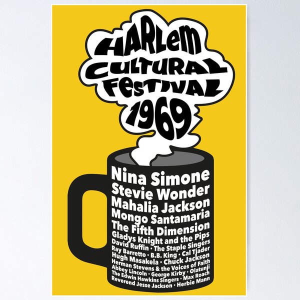 Item preview, Harlem Cultural Festival 1969 Poster designed and sold by Lick-Design.