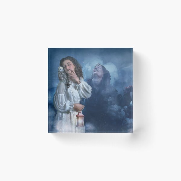 Item preview, Disguised Hag at Night Realism Art designed and sold by FlutesLoot.