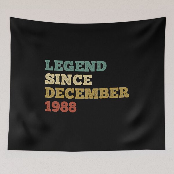 Item preview, vintage 1988 t shirt, 33rd birthday shirt, december birthday shirt, december shirt, december birthday designed and sold by T-DESIGNEDZ.