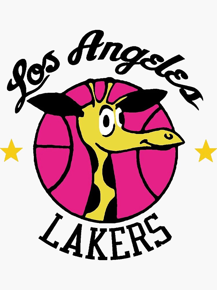 Lakers Giraffe - Lakers - Magnet