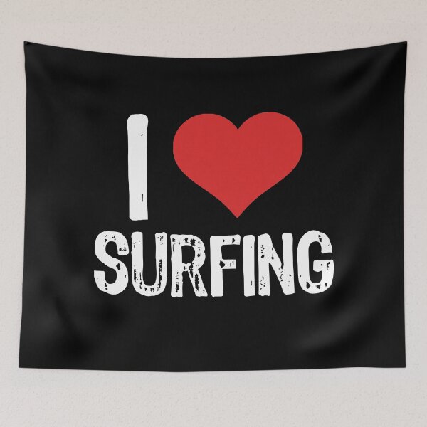 Item preview, I Love Surfing designed and sold by The "I Love Everything" Shop.
