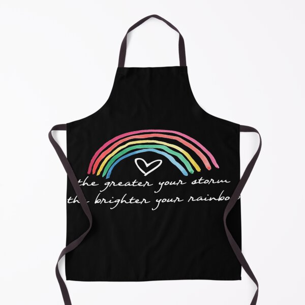 Item preview, The greater your atorm the brighter your rainbow designed and sold by FranFornix.
