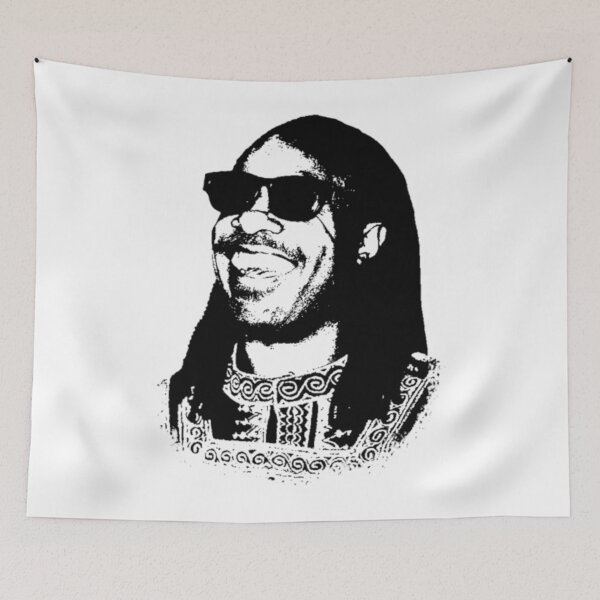 Aperçu de l'œuvre Stevie Wonder Stevie Wonder Portrait_ créée et vendue par TheCheekyshop.