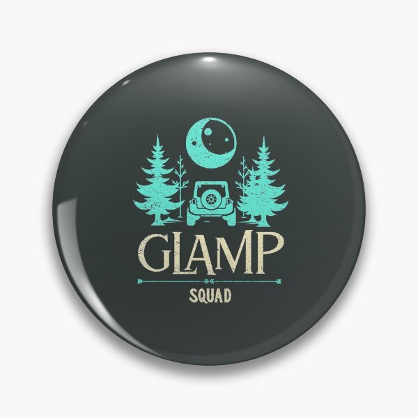 Item preview, Glamp Squad (Green) designed and sold by CactusFamily.