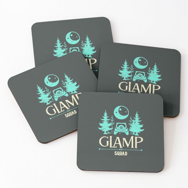 Item preview, Glamp Squad (Green) designed and sold by CactusFamily.