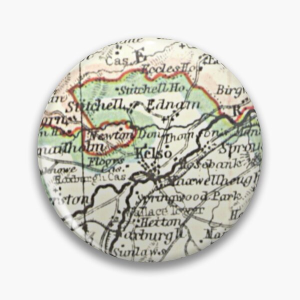 Item preview, KELSO & surrounding area map 1899 designed and sold by yourscotland.