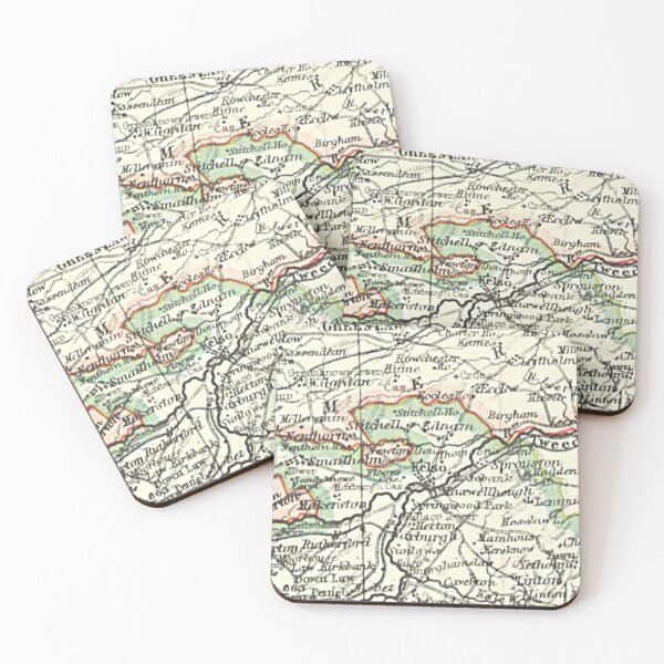 Item preview, KELSO & surrounding area map 1899 designed and sold by yourscotland.