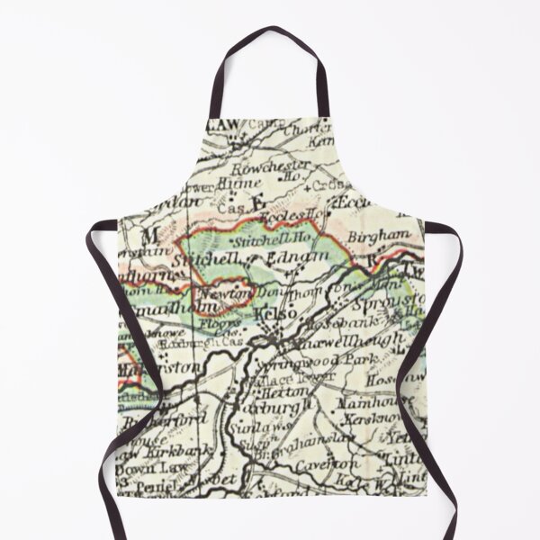 Item preview, KELSO & surrounding area map 1899 designed and sold by yourscotland.