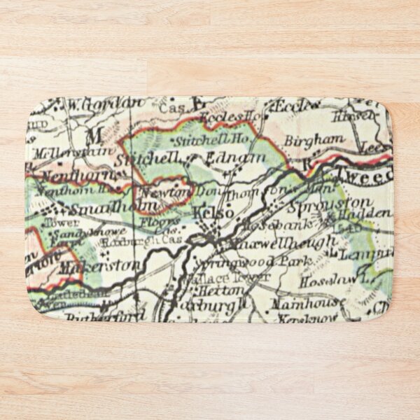 Item preview, KELSO & surrounding area map 1899 designed and sold by yourscotland.