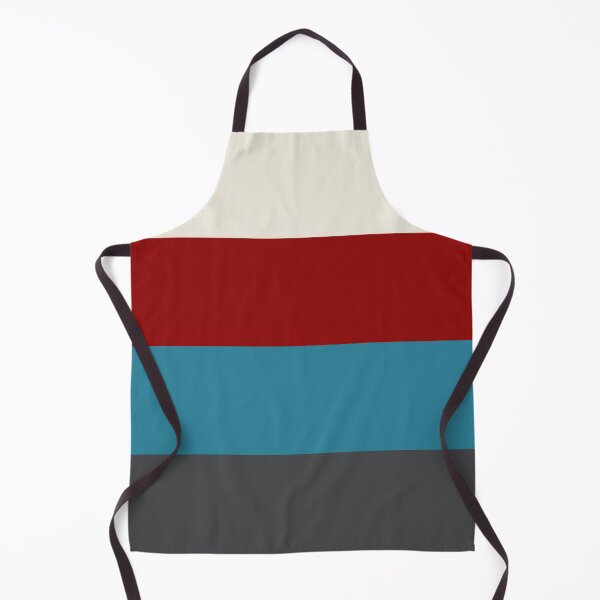 Item preview, Minimal Abstract Vintage Red Blue Cream 15 designed and sold by BeatrisVeres.