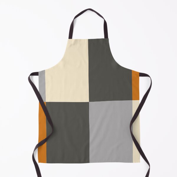 Item preview, Minimal Abstract Vintage Cream Orange Grey 14 designed and sold by BeatrisVeres.