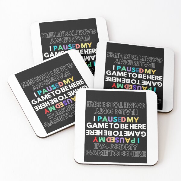 Item preview, I Paused My Game To Be Here designed and sold by stor or.