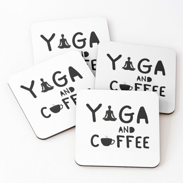 Item preview, Yoga and Coffee designed and sold by yousseftalat2.