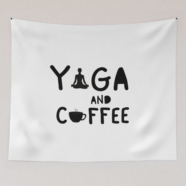 Item preview, Yoga and Coffee designed and sold by yousseftalat2.