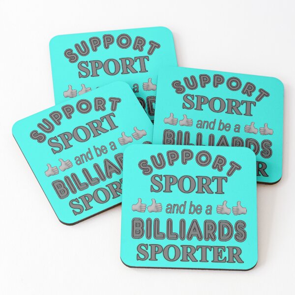 Item preview, Support Sport and be a Billiards Sporter designed and sold by captainpeter.