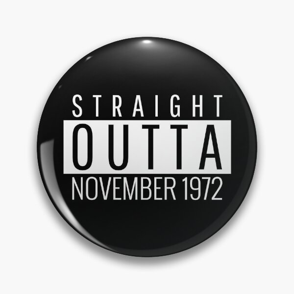 Item preview, Straight Outta November 1972  designed and sold by Teelogic.