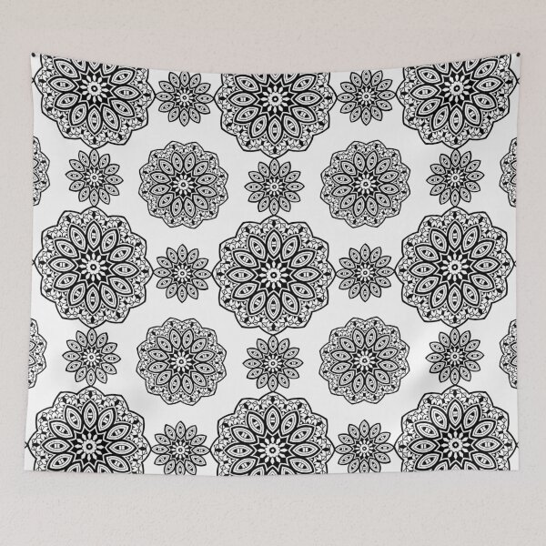Item preview, Black and White Mandala 2 designed and sold by Moved2Create.