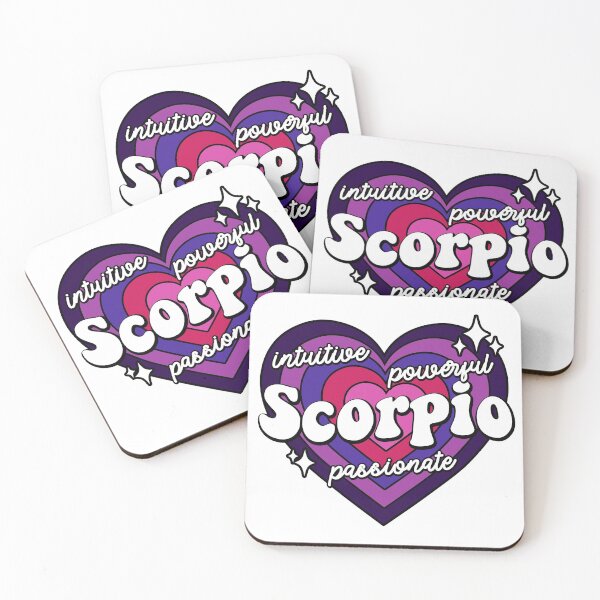 Item preview, Scorpio Traits Sparkling Heart designed and sold by simon's  heart ♡.