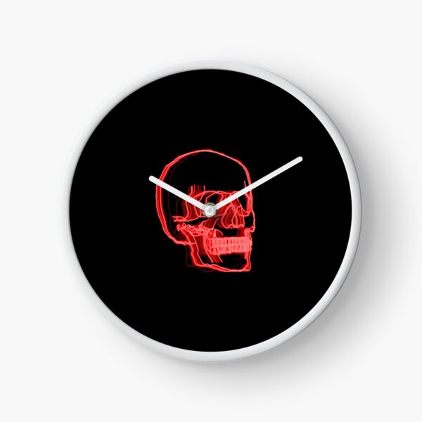 Red Aesthetic Clocks For Sale Redbubble