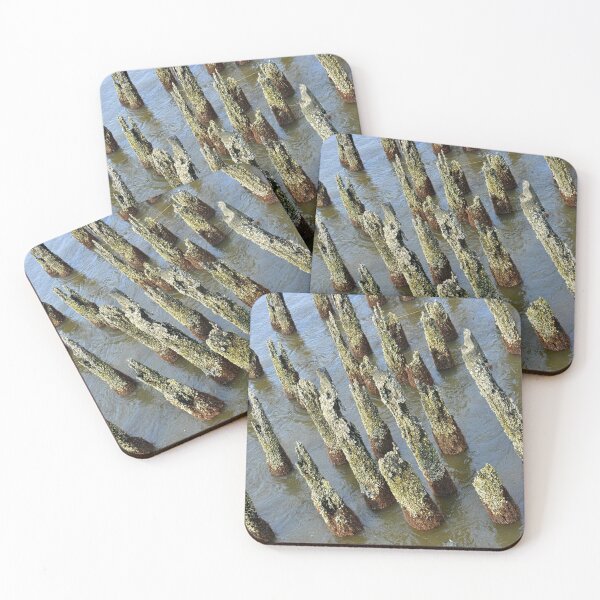 Item preview, Pilings From An Old Railroad Trestle designed and sold by LisaWootenPhoto.