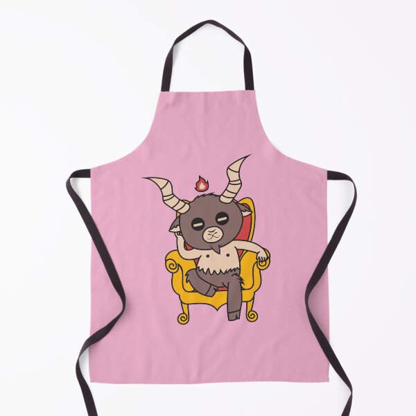 Item preview, Cute Little Satan Goat on Throne designed and sold by Pink Pineapple Works.