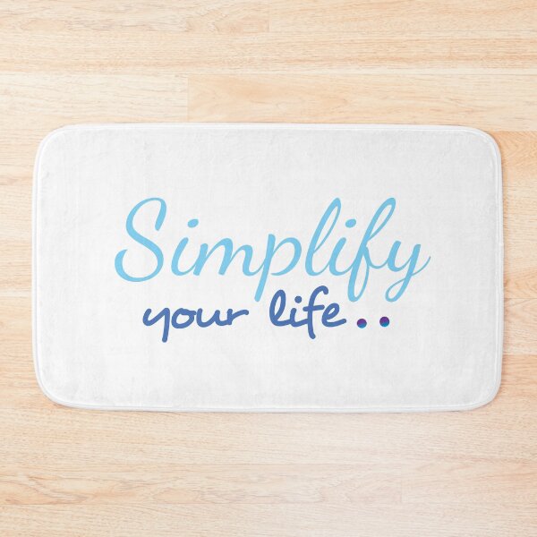 Item preview, Simplify Your Life (Clean Version) designed and sold by Arkananta.