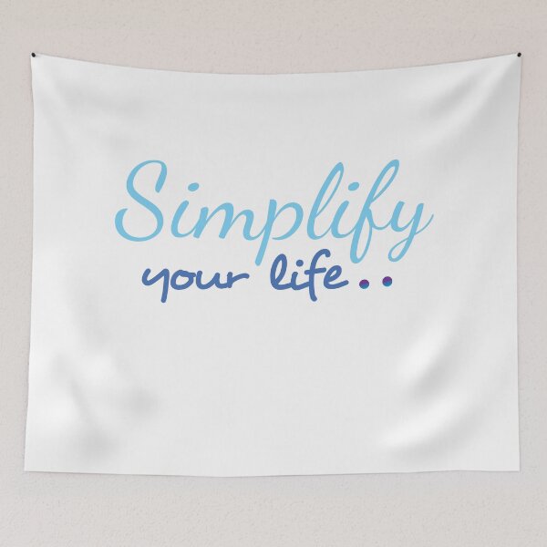 Item preview, Simplify Your Life (Clean Version) designed and sold by Arkananta.
