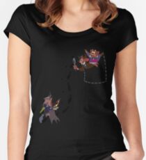 The Great Pocket Detective Women's Fitted Scoop T-Shirt