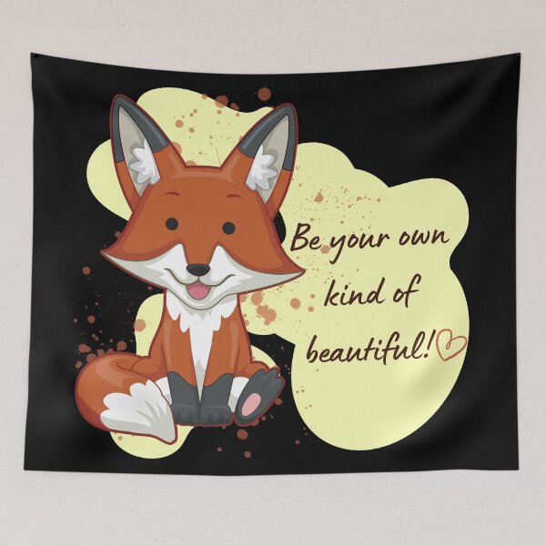 Item preview, Fox Images Be the best version of you designed and sold by Imakeyouhappy.