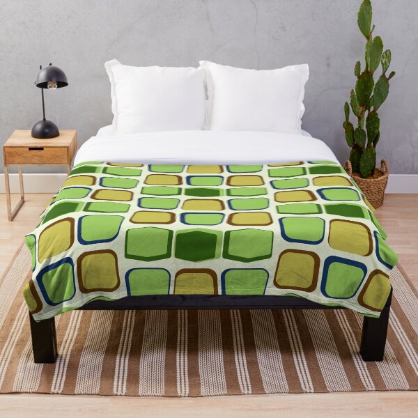 Item preview, Retro Mid Century Geometric Blocks designed and sold by JISRH.
