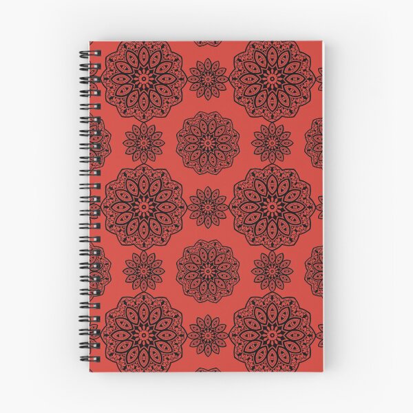 Aperçu de l'œuvre Copie de Mandala noir et rouge 2 créée et vendue par Moved2Create.