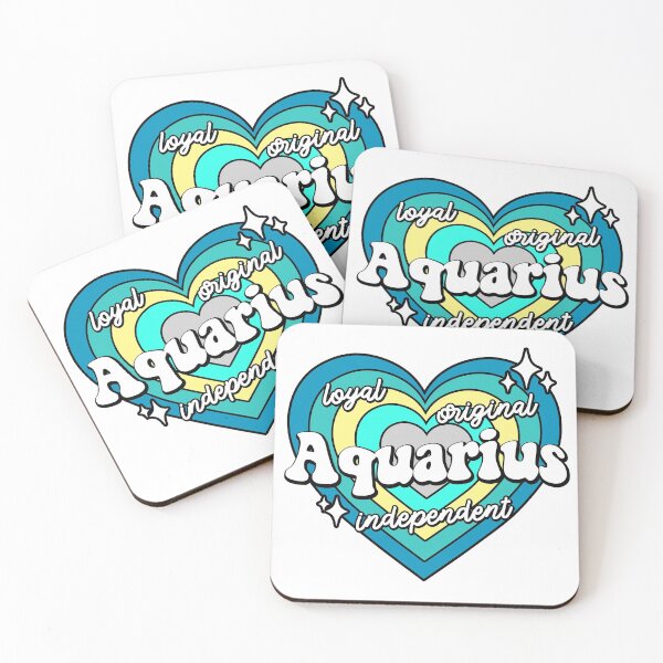 Item preview, Aquarius Traits Sparkling Heart designed and sold by simon's  heart ♡.