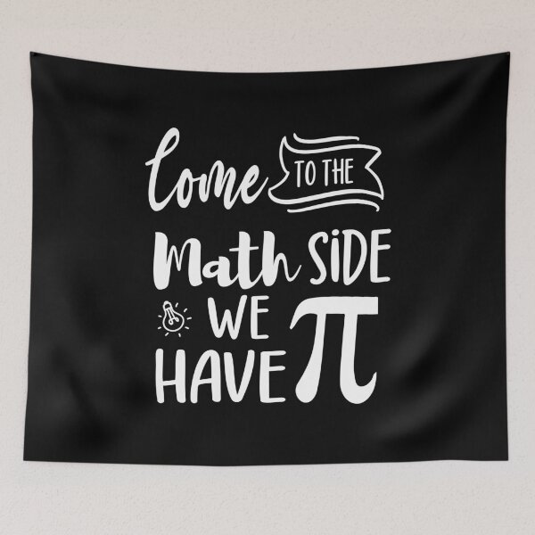 Item preview, Come To The Math Side We Have Pi , MATH LOVER  (White Text) designed and sold by ZAstore.