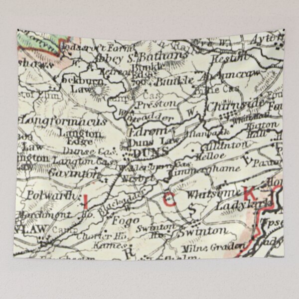 Artikelvorschau, DUNS & Umgebungskarte 1899 entworfen und verkauft von yourscotland.