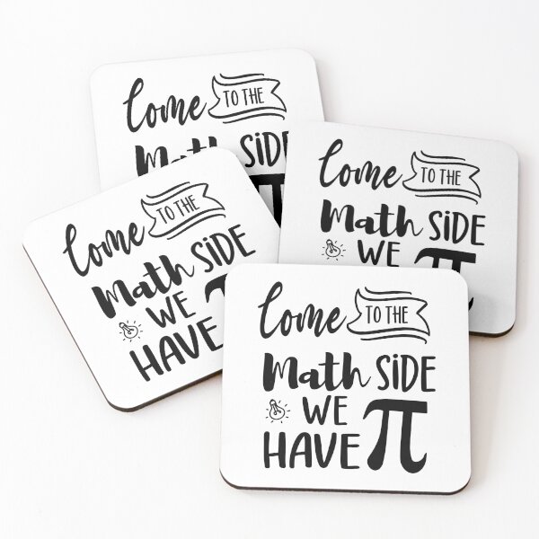 Item preview, Come To The Math Side We Have Pi , MATH LOVER  (black Text) designed and sold by ZAstore.