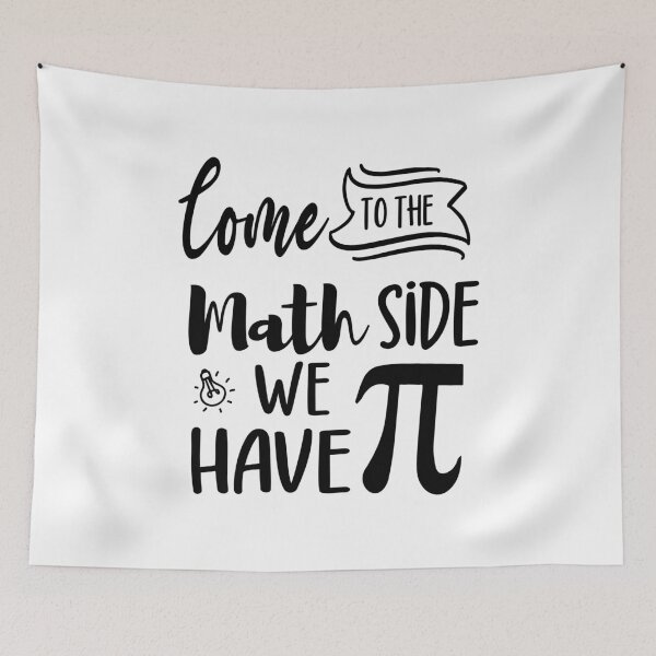 Item preview, Come To The Math Side We Have Pi , MATH LOVER  (black Text) designed and sold by ZAstore.