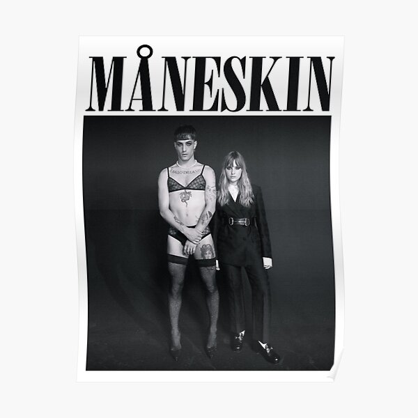 MANESKIN sexy Måneskin merchandising Poster