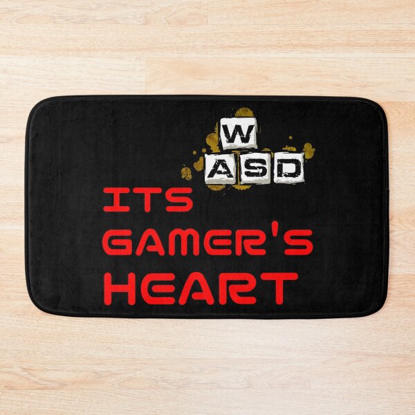 Item preview, WASD - Gamer's Heart designed and sold by Colandia.