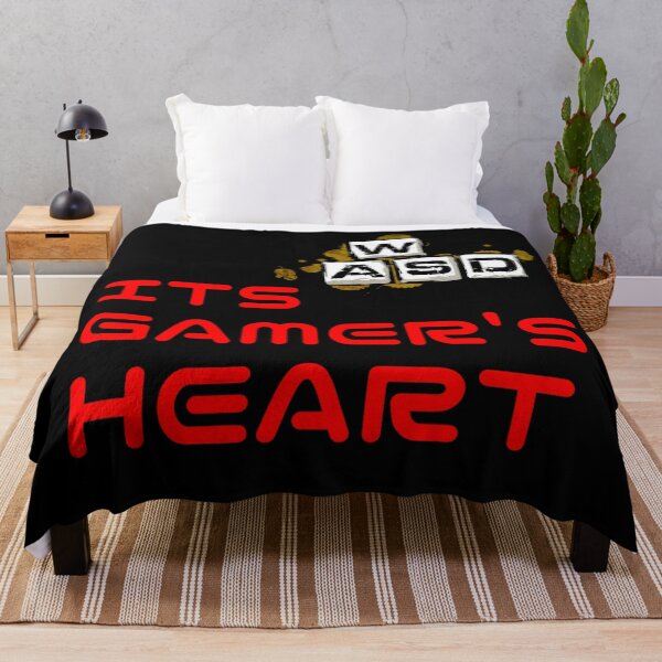 Item preview, WASD - Gamer's Heart designed and sold by Colandia.