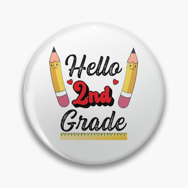 Item preview, Hello 2nd Grade Back to School Design for Teacher or Kids designed and sold by ZzCorezZ.
