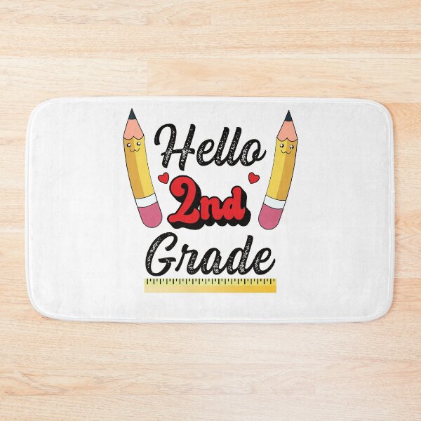 Item preview, Hello 2nd Grade Back to School Design for Teacher or Kids designed and sold by ZzCorezZ.