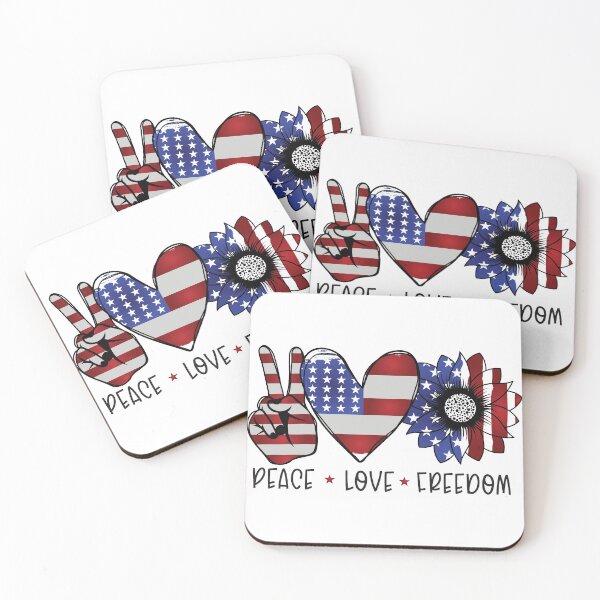 Item preview, Peace Love Freedom designed and sold by K-icon.