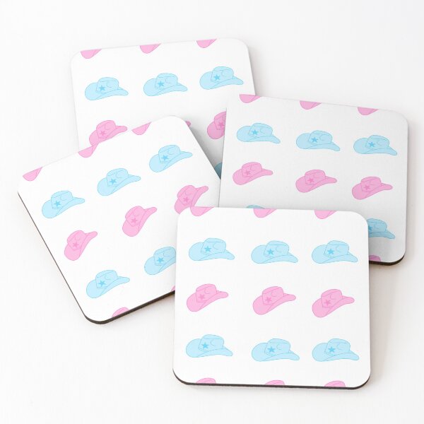 Item preview, Aesthetic cow boy hat print designed and sold by seasideshop-.
