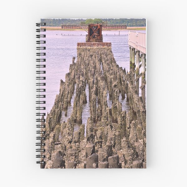 Item preview, Old Railroad Trestle Pilings designed and sold by LisaWootenPhoto.