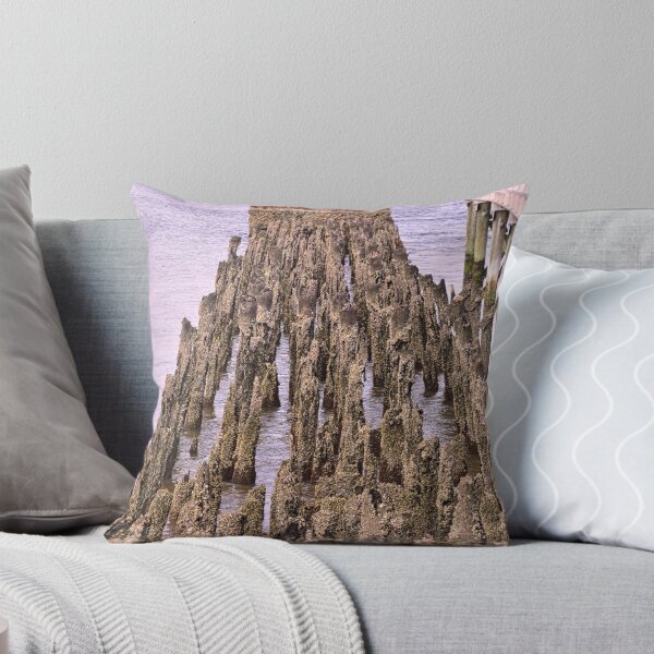 Item preview, Old Railroad Trestle Pilings designed and sold by LisaWootenPhoto.