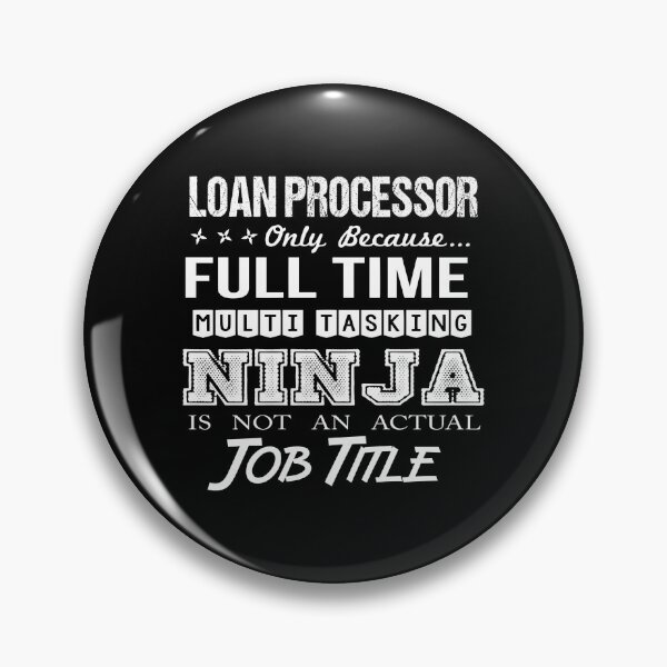 Item preview, Loan Processor T Shirt - Multitasking Ninja Job Gift Item Tee designed and sold by eroscamila.